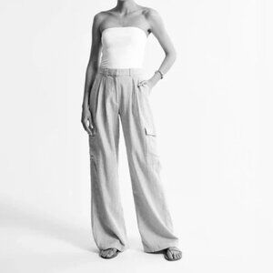 Abercrombie Abercrombie Linen Cargo Pant